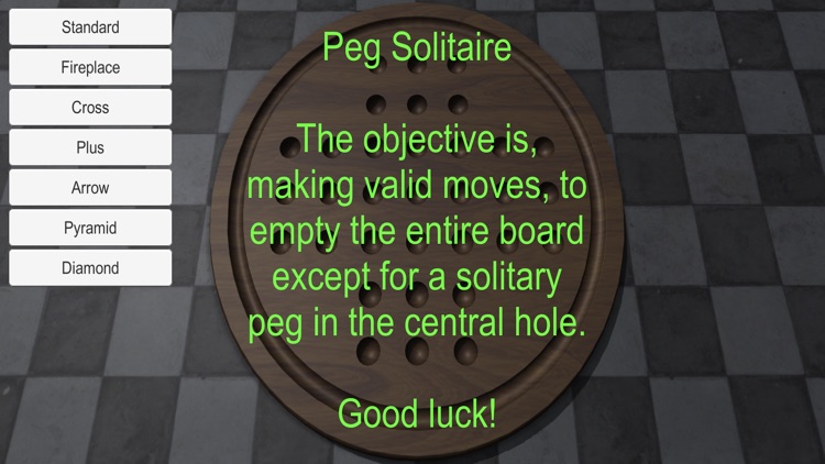 Peg Solitaire Puzzle