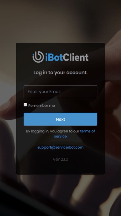 How to cancel & delete iBot Client from iphone & ipad 1