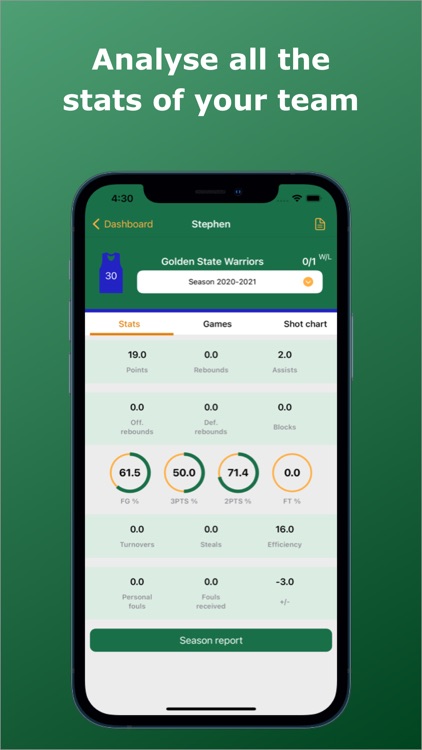 Basketball Stats Assistant screenshot-8