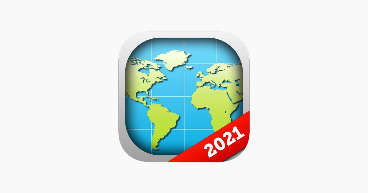 World Map 21 Geography Maps On The App Store