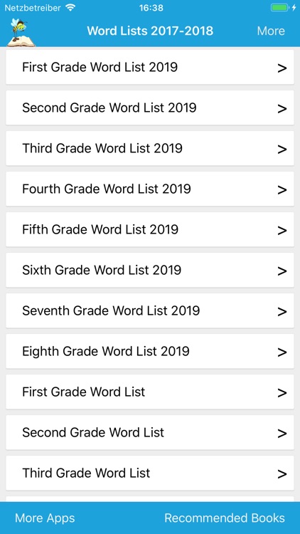 Spelling Bee Words