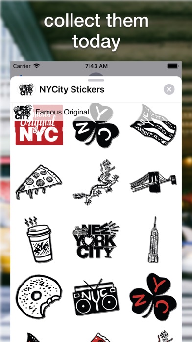 NYCity Stickersのおすすめ画像7