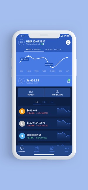 CoinsBank Mobile Wallet