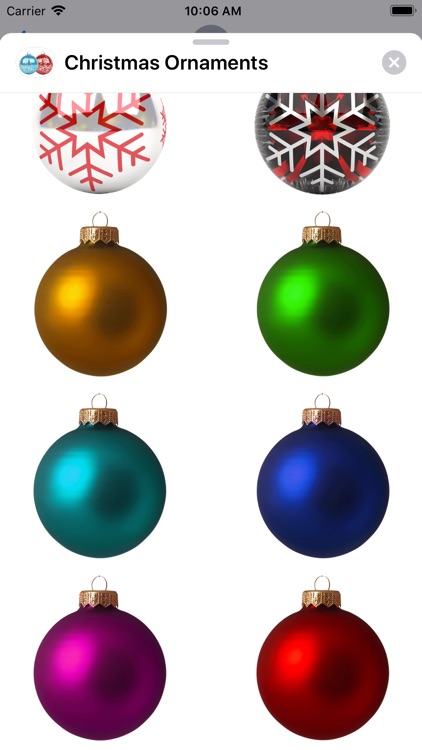 Christmas Ornaments Stickers screenshot-3