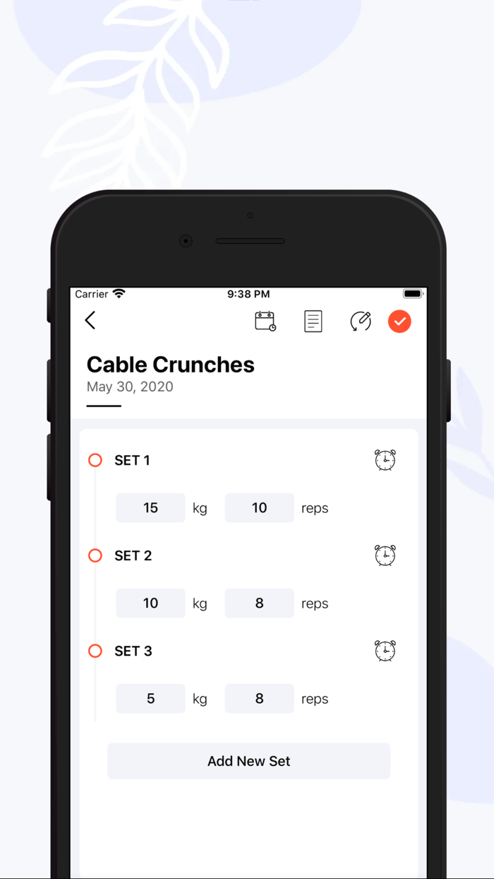 Gym Diary Workout Tracker Log