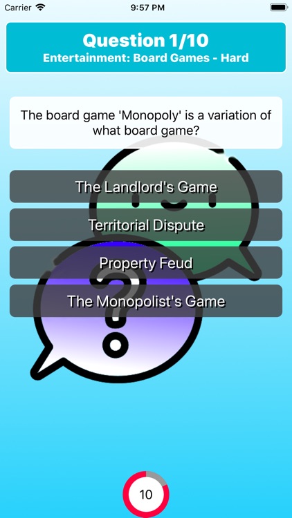 React Trivia Game screenshot-3