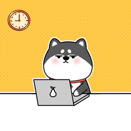 Little black shiba inu