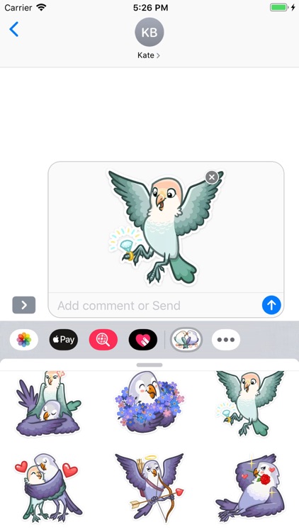 Birds Stickers Pack screenshot-9