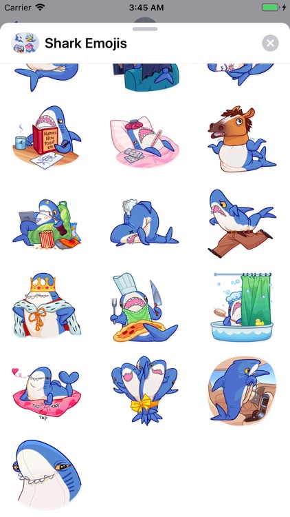 Shark Emojis screenshot-4