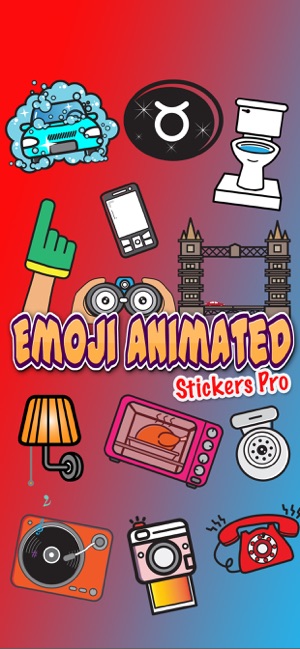 Emoji Animated Stickers Pro(圖1)-速報App