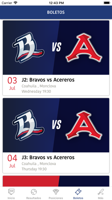 Acereros de Monclova Oficial screenshot 4