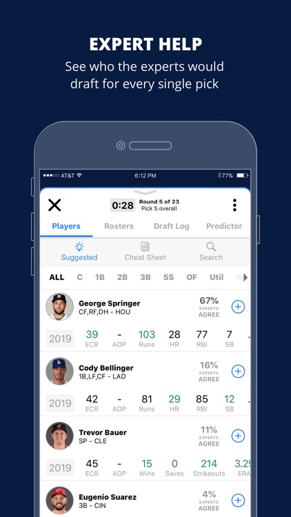 Fantasy Baseball Draft Wizard