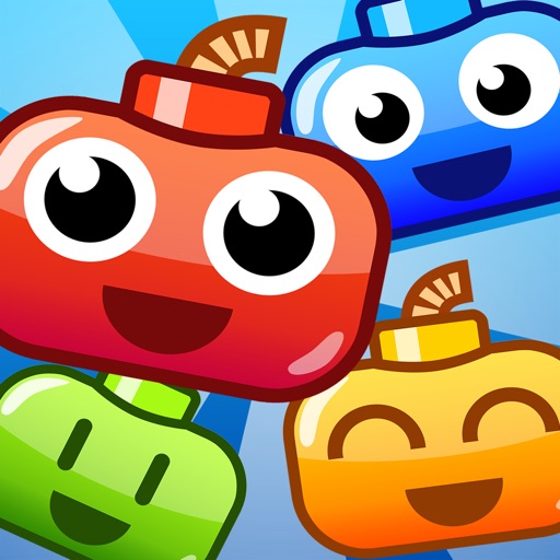 Happy Bombs - Connect 3+ Game icon