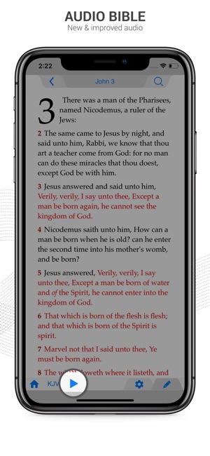 Holy Bible King James + Audio(圖2)-速報App