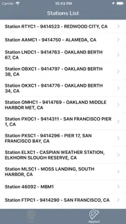 noaa buoy stations and ships iphone screenshot 2