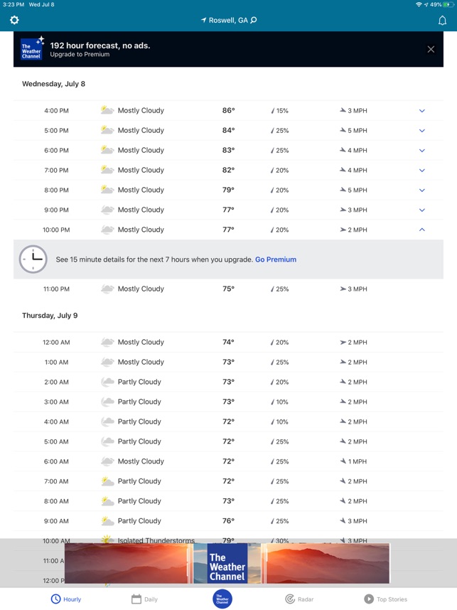 Aplikacja Weather The Weather Channel W App Store
