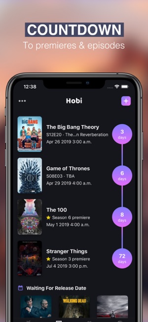 Hobi Time - TV Shows Tracker