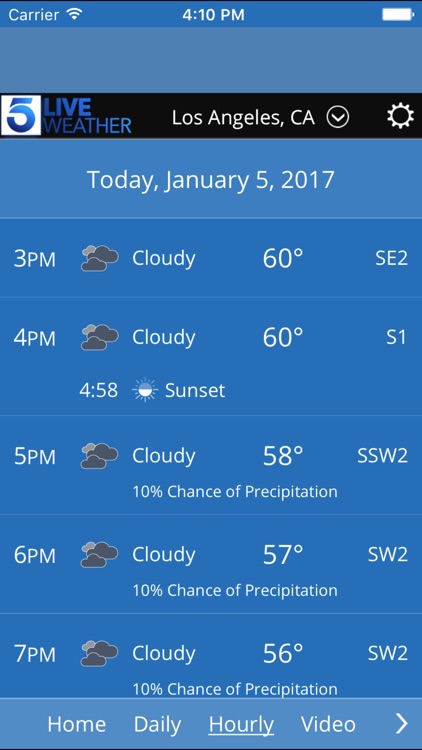 KTLA Los Angeles Weather