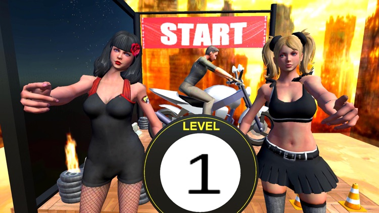 Bike racing megaramp stunts 3D screenshot-4