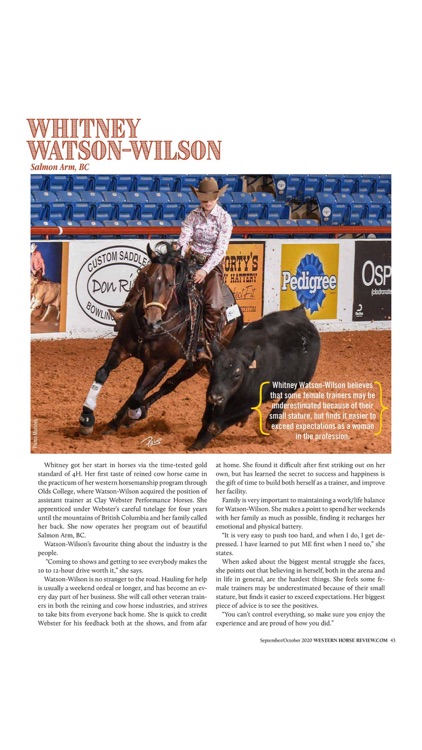 Western Horse Review Magazine screenshot-3