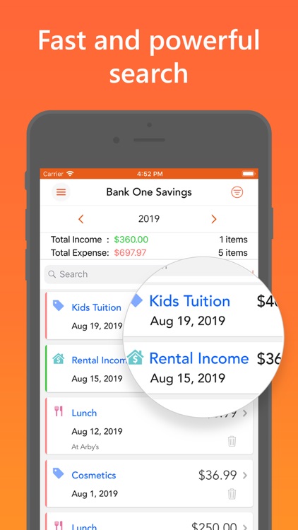 Easy Spending Budget