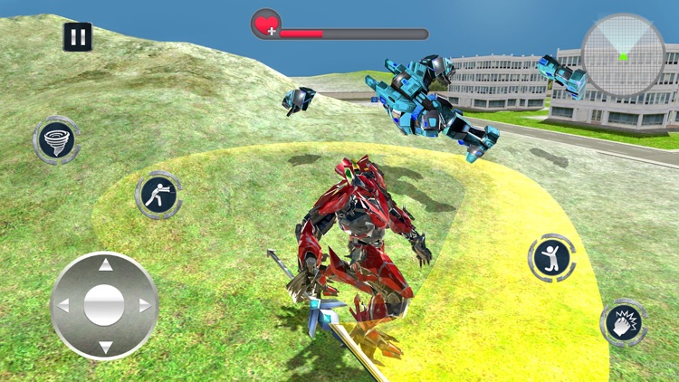 Tornado Robot Transforming War screenshot-3