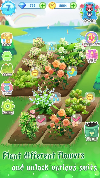 Princess Garden Dressup screenshot-3