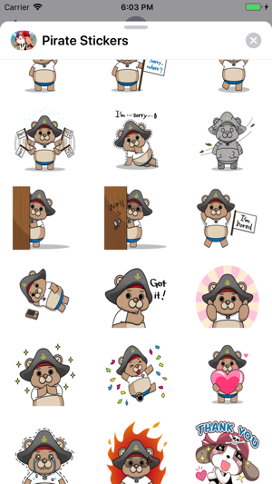 Funny Pirates Stickers(圖3)-速報App