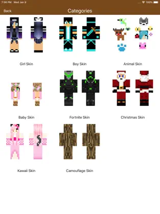 Captura 4 Skin Packs for Minecraft PE iphone
