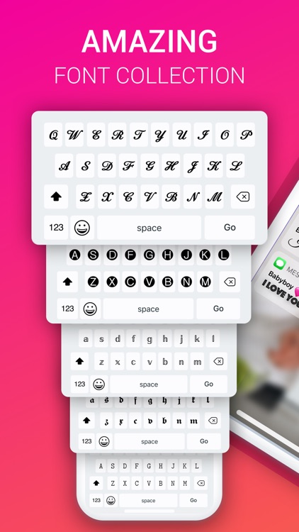 Fonts X - Keyboard for iPhones screenshot-1