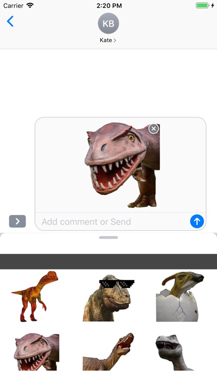 Dinosaurs Emoji Stickers screenshot-3