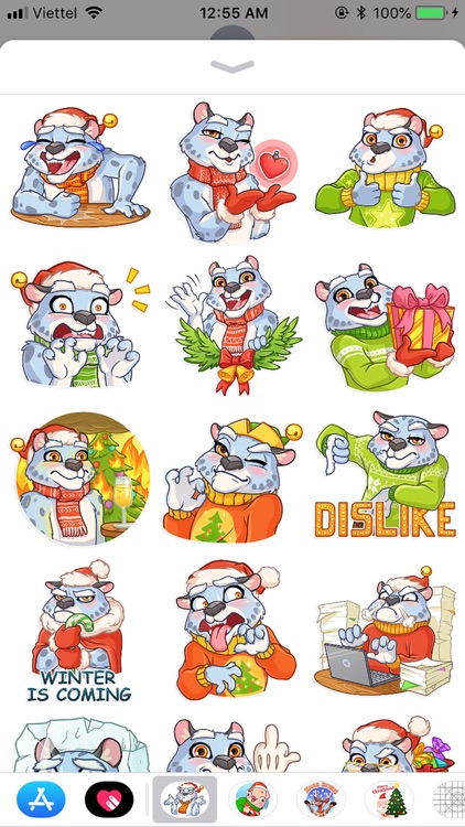 Christmas Funny Xmas Stickers