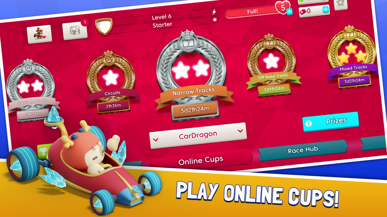 Starlit On Wheels: Super Kart - VIP Hack screenshot 5 - iOS game interface