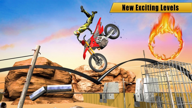 Bike racing megaramp stunts 3D