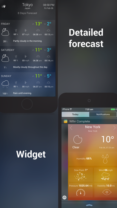 Wther - Weather Forecast screenshot1