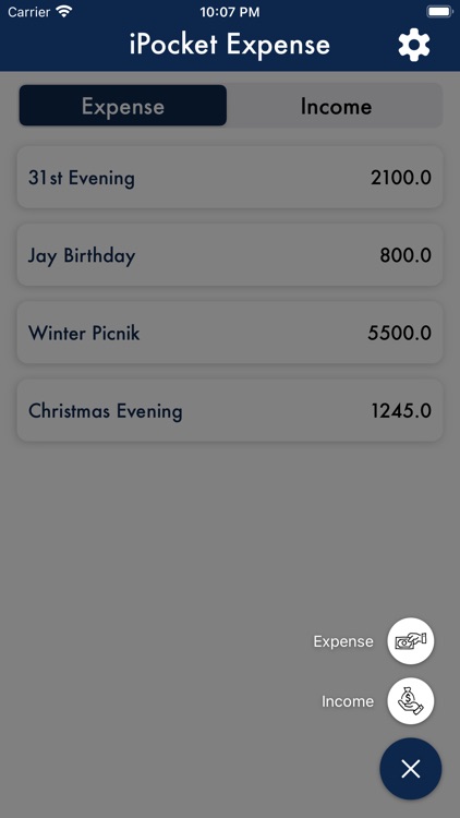 iPocket Expense Tracker