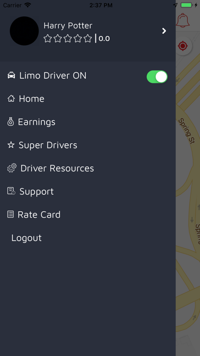The Limo App Driver screenshot 2