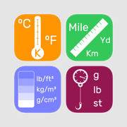 Converters for Temperature, Distance, Density, Mass