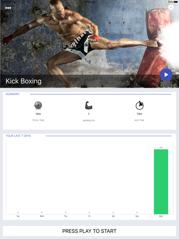 Kickboxing Workout Cardio Core screenshot 2