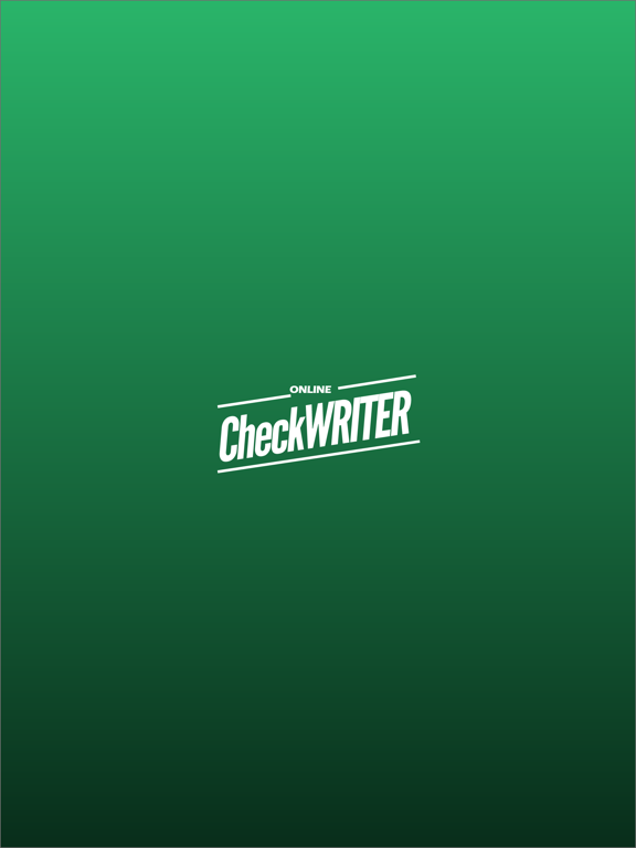 OnlineCheckWriter app