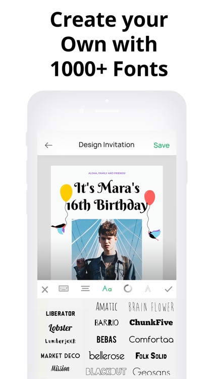 Invitation Maker- Make Invites screenshot-4