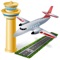 An airport is an aerodrome with extended facilities, mostly for commercial air transport