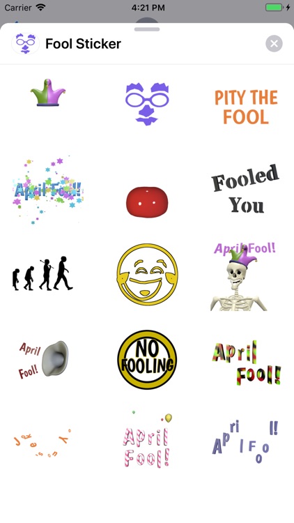Fool Sticker