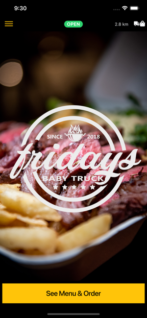 Fridays Baby Truck