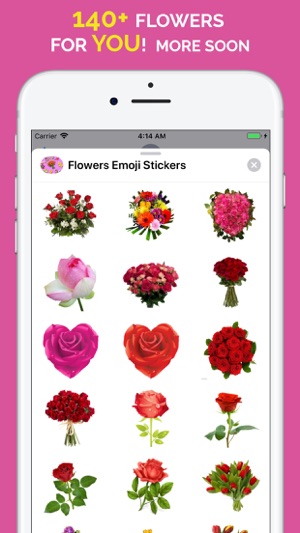 Flowers Emoji Stickers(圖3)-速報App