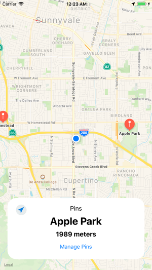 WhereNext: Map Pinning Tool