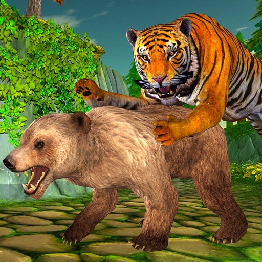 Forest Lion Family Wild Sim Icon