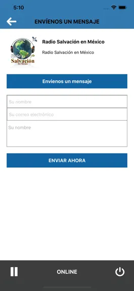 Game screenshot Radio Salvación en México apk