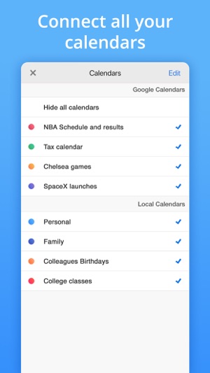 calendars by readdle on