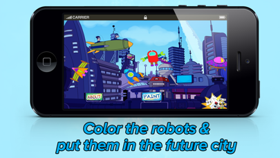 How to cancel & delete Color the Robots from iphone & ipad 1